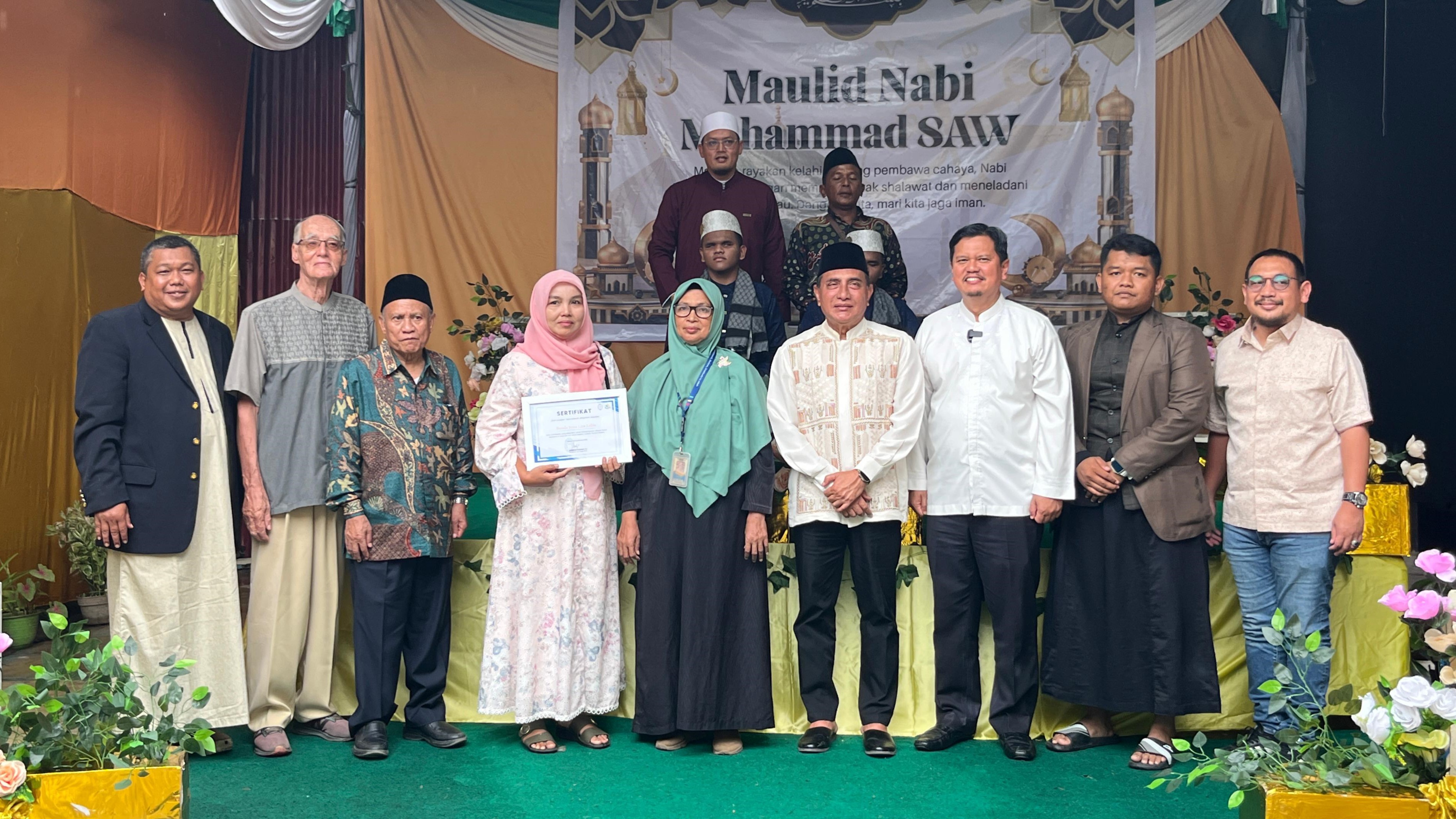 Peresmian Masjid Baitul Muhsinin Nur Ihsan Dirangkaikan dengan Peringatan Maulid Nabi Muhammad SAW